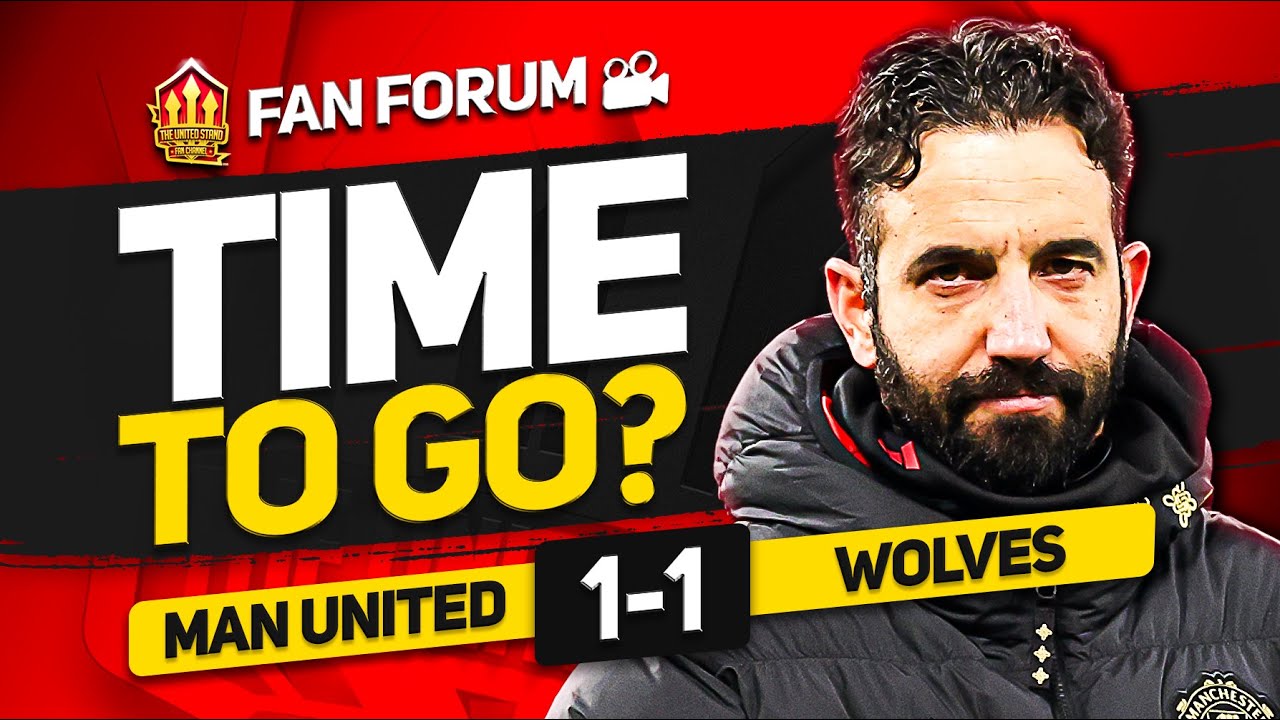 AMORIM GOT IT WRONG! Man United 1-1 Wolves | LIVE Fan's Forum