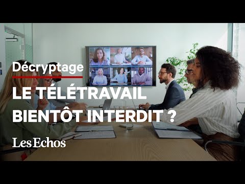 Le télétravail bientôt interdit ?