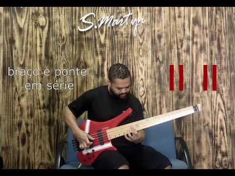 S.Martyn Blaze model, neodymium pickups