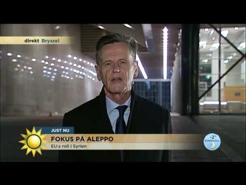”De är skyldiga till bombningarna i Aleppo” - Nyhetsmorgon (TV4)