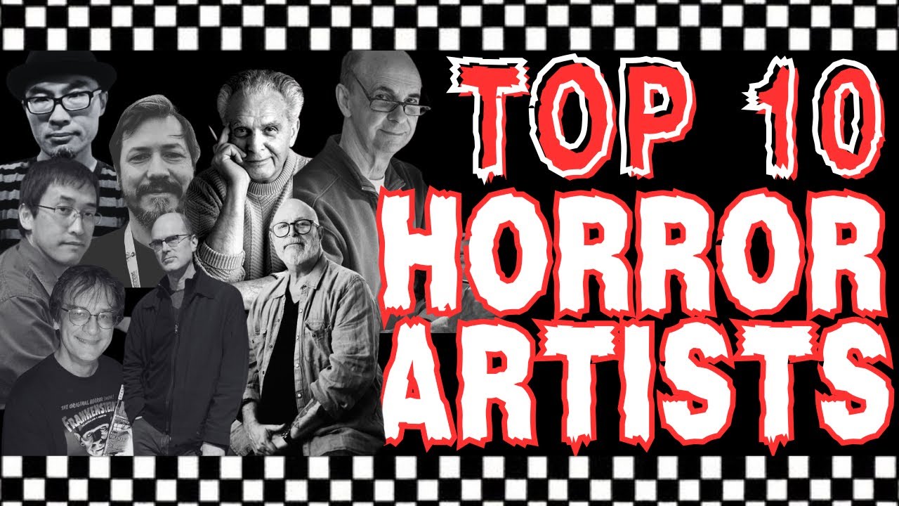 TOP 10 HORROR ARTISTS | Comic Books | EC Comics | Manga | Creepy & Eerie Magazine