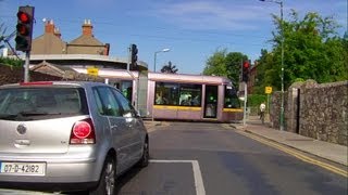 preview picture of video 'Luas Trams - Dunville Avenue, Dublin'