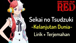 Download lagu ONE PIECE FILM RED Movie Insert Song | Ado - Sekai no Tsudzuki (Lirik Terjemahan)🎶 mp3 Download lagu ONE PIECE FILM RED Movie Insert Song | Ado - Sekai no Tsudzuki (Lirik Terjemahan)🎶 mp3