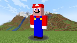 I remade every mob into Mario in minecraft