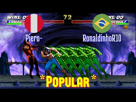 FT5 @umk3: Piero- (PE) vs RonaldinhoR10 (BR) [Ultimate Mortal Kombat 3 Fightcade] Nov 15