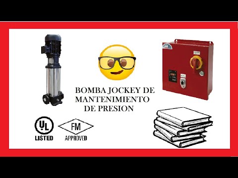 👉👉👉🗯⚙🧯Bomba JOCKEY Contra Incendios (NOCIONES BÁSICAS)📖📢👈👈👈