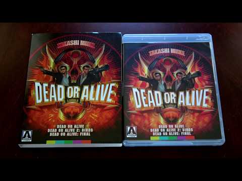 Takashi Miike's Dead or Alive Trilogy - Arrow Video Blu Ray Unboxing