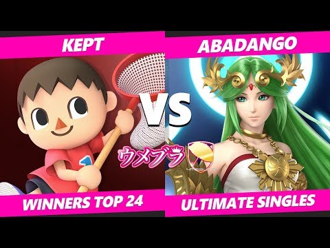 Umebura SP5 SSBU - kept (Villager) Vs. SNB | Abadango (Palutena) Smash Ultimate Tournament Top 24