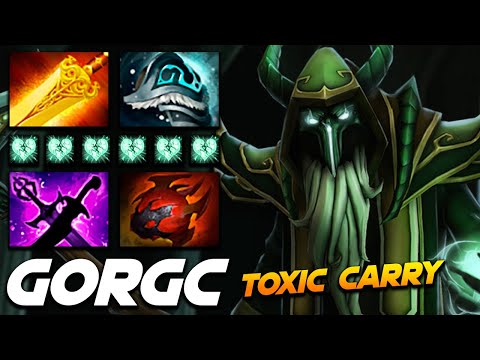 Gorgc Necrophos Toxic Carry Reaction - Dota 2 Pro Gameplay [Watch & Learn]
