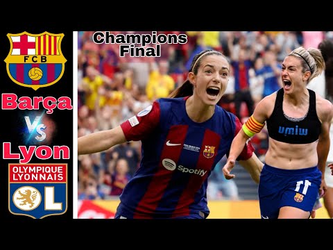 Barcelona vs lyon women | Unbelievable Drama in This Match! | Don’t Miss the Ending🔥🔥
