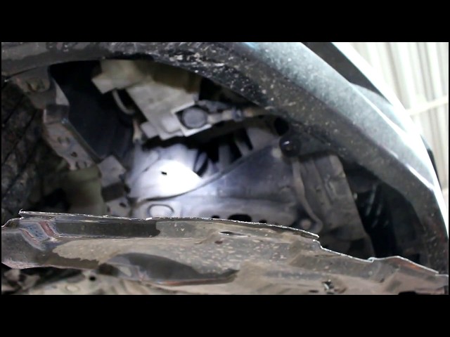 Как Снять Бачок Омывателя На Тойота Камри 40