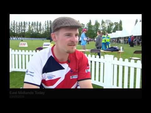 Patrick Huston GB on BBC re 2016 European Archery Championships