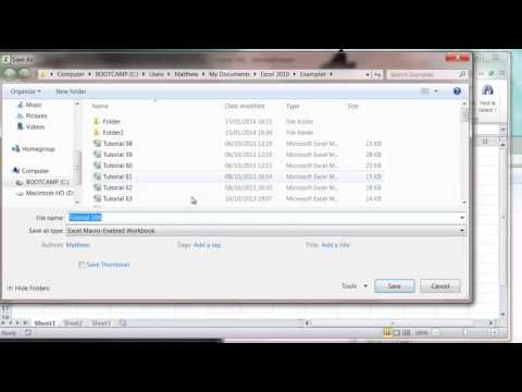 Excel 2010 VBA Tutorial 108   Right Click Menu Add In