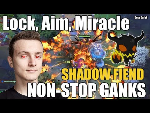 Lock, Aim, Miracle - Non-Stop Ganks — Dota 2 - 7.07