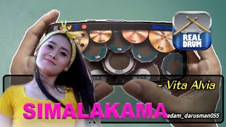 Download lagu Vita Alvia - Simalakama | Real Drum Cover mp3