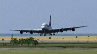 preview picture of video 'ATERRISSAGEM IMPOSSIVEL A380 EM RIO GRANDE RS Piloto Bom Mesmo FSX Melhores Videos FSX'