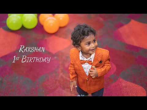 Rakshan 1st Birthday Candid Video