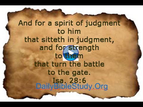 Isaiah 28:6