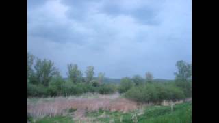 Pierwsza mocniejsza burza w okolicach Jasła 02.05.2012