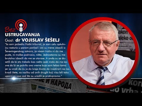 BEZ USTRUČAVANJA - Vojislav Šešelj: Sedenju na dve stolice došao je kraj!