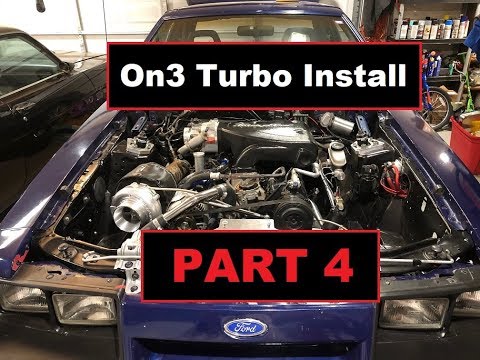FOXBODY On3 Turbo Install - Part 4 - Y-Pipe and Fuel System Woes
