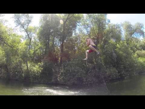 Russian River Rope Swinging...