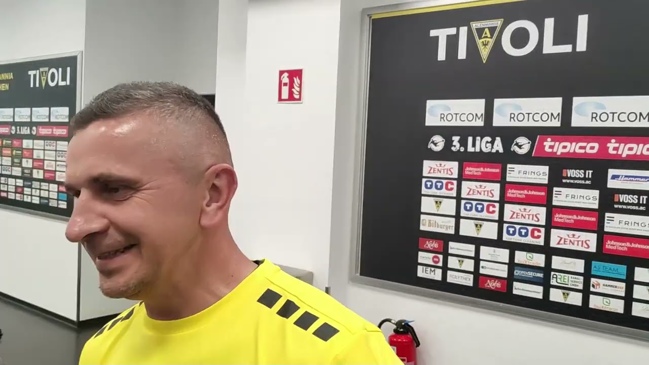  Mersad Selimbegovic – Trainer Alemannia Aachen – zum Saisonabschluss nochmals alles gegeben 