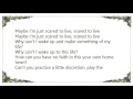 Del Amitri - Scared to Live Lyrics