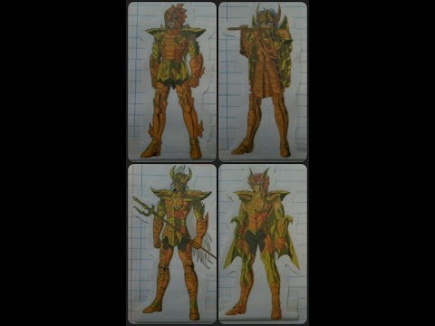 Todos los Generales Marinos de Poseidon con sus Scales