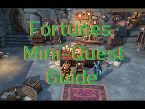 Runescape 3 "Fortunes" Mini-Quest Guide + Full dialogue + Relomia is Actually ____ ???