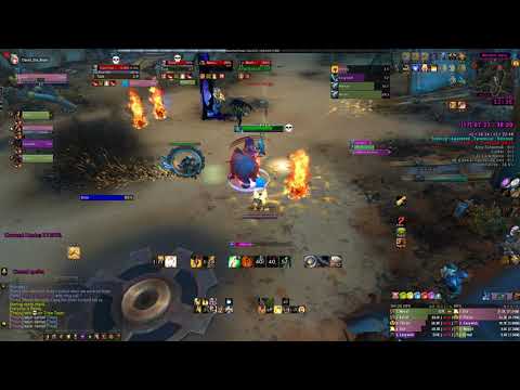 Operation: Mechagon - Junkyard mythic +17 score +1 TYRANNICAL TEEMING VOLCANIC AWAKENED prot paladin