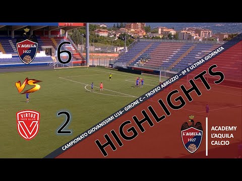 U16 | ACADEMY L'AQUILA CALCIO - VIRTUS VATO CALCIO 6 - 2 | HIGHLIGHTS | TITOLO REGIONALE