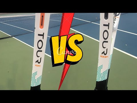 Prince ATS Tour 100 vs 100P Review - Versus Series