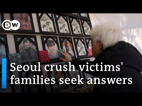 Families of Korea stampede victims angered by pace of investigation I DW News