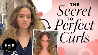 How to Treat and Style Your Curly Hair | Beauty Home School