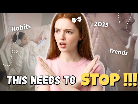 9 Habits to LEAVE in 2025 asap!!!