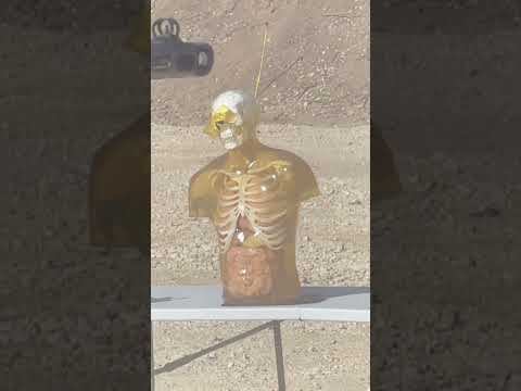 3 MINIGUNS VS BALLISTIC GEL DUMMY #minigun