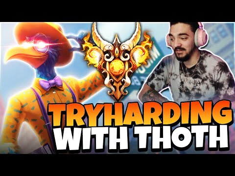 TRYHARDING WITH THOTH! (We're Back!) - Grandmasters Ranked Joust - Smite