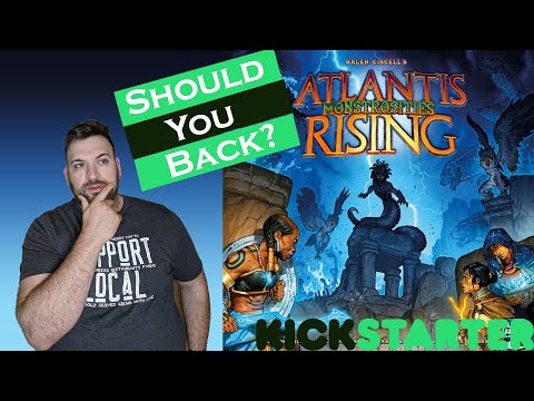 Atlantis Rising: Monstrosities Board Game - Should You Back It? Kickstarter Review