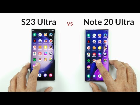 Samsung S23 Ultra vs Samsung Note 20 Ultra | SPEED TEST