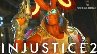 The Best EPIC Hellboy Gear! - Injustice 2 "Hellboy" Epic Gear Gameplay (Online Ranked)