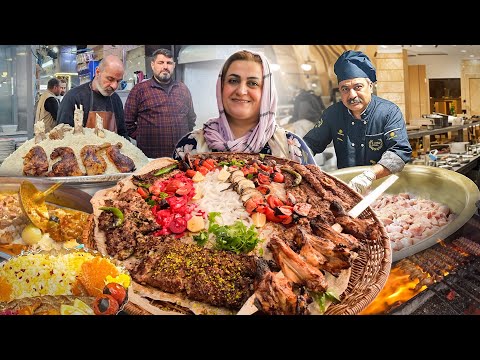 The KING of Iraq Street Food VS The QUEEN of Iranian Street Food