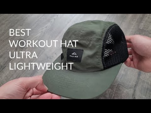 Tillak Wallowa Trail Hat 5 Panel LEICHT Beste Camping Wandern Laufen Workout Crossfit Cap