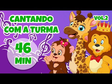 Cantando com a Turma Vol.2 - Giramille 46 min | Desenho Animado Musical