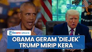 Obama Geram 'Diejek' Donald Trump Mirip Monyet Hilangnya Tata Krama Politik dan Rasa Malu