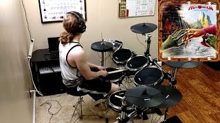HELLOWEEN // Rise and Fall // Drum Cover by Christian Carrizales