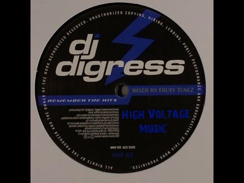 "Remember The Hits" ★DJ Digress★ High Voltage Music (Mixed by Fruty Tunez)