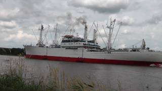 preview picture of video 'MS CAP SAN DIEGO am 17.7.2010 im KIEL-KANAL'