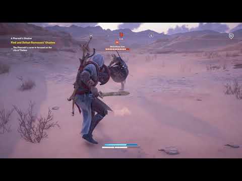 Assassins Creed Origins How to defeat shadow of Anubis easily