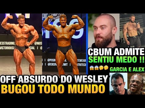 WESLEY ESTÁ ABSURDO e CBUM ADMITE MEDO DE PERDER O OLYMPIA RELEMBRANDO ANTIGA LESÃO E MAIS